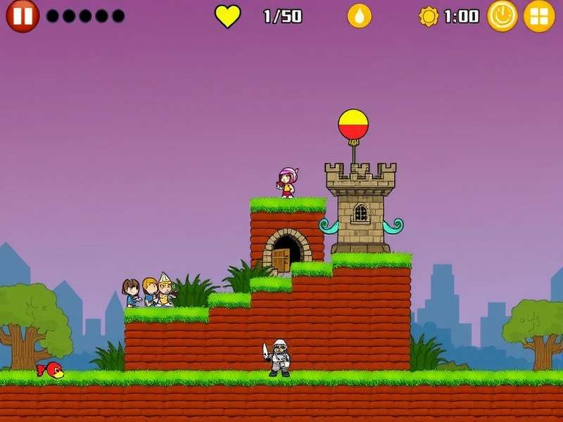 Ginger S Castle Raid Gameplay Screenshot
